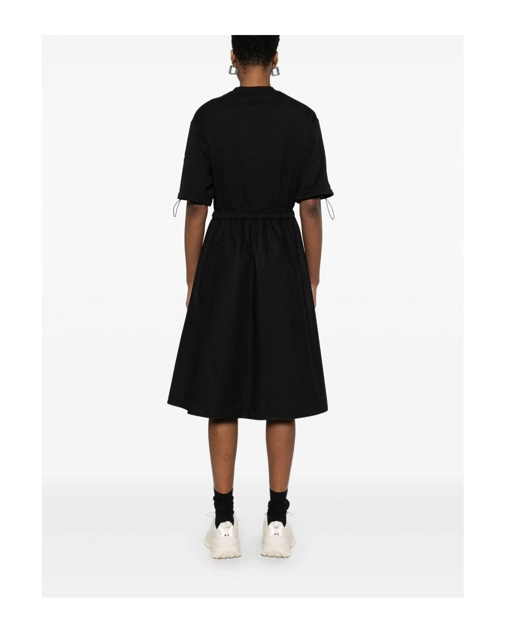 Moncler Black Mid Length Dress