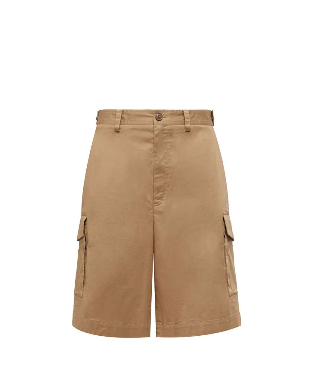 Moncler Natural Cotton Cargo Shirts for men