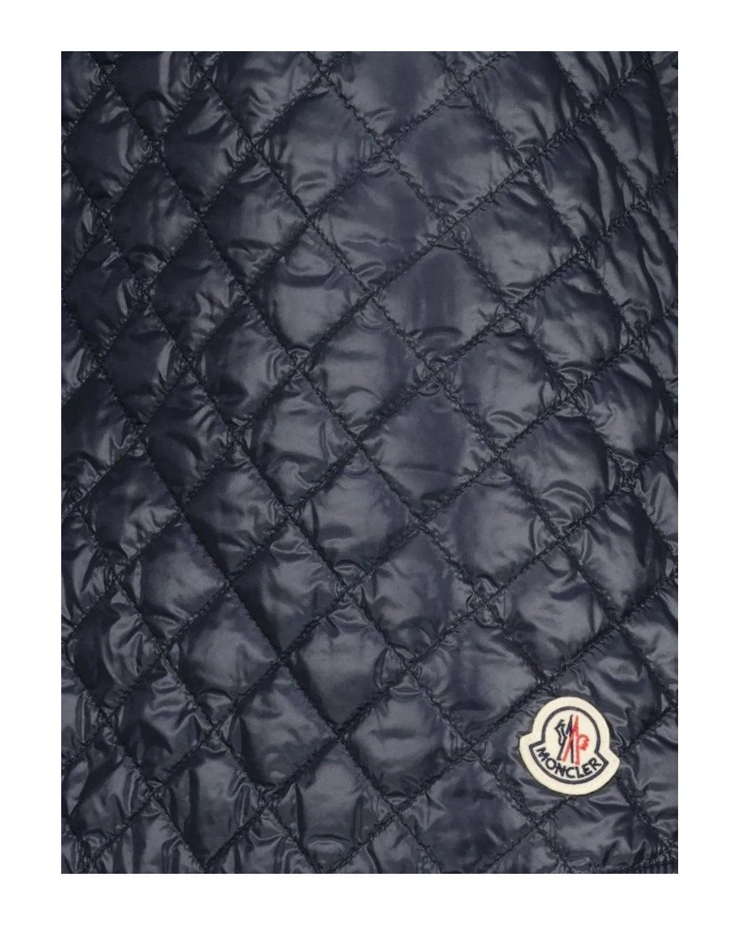 Moncler Blue Quilted Skirt