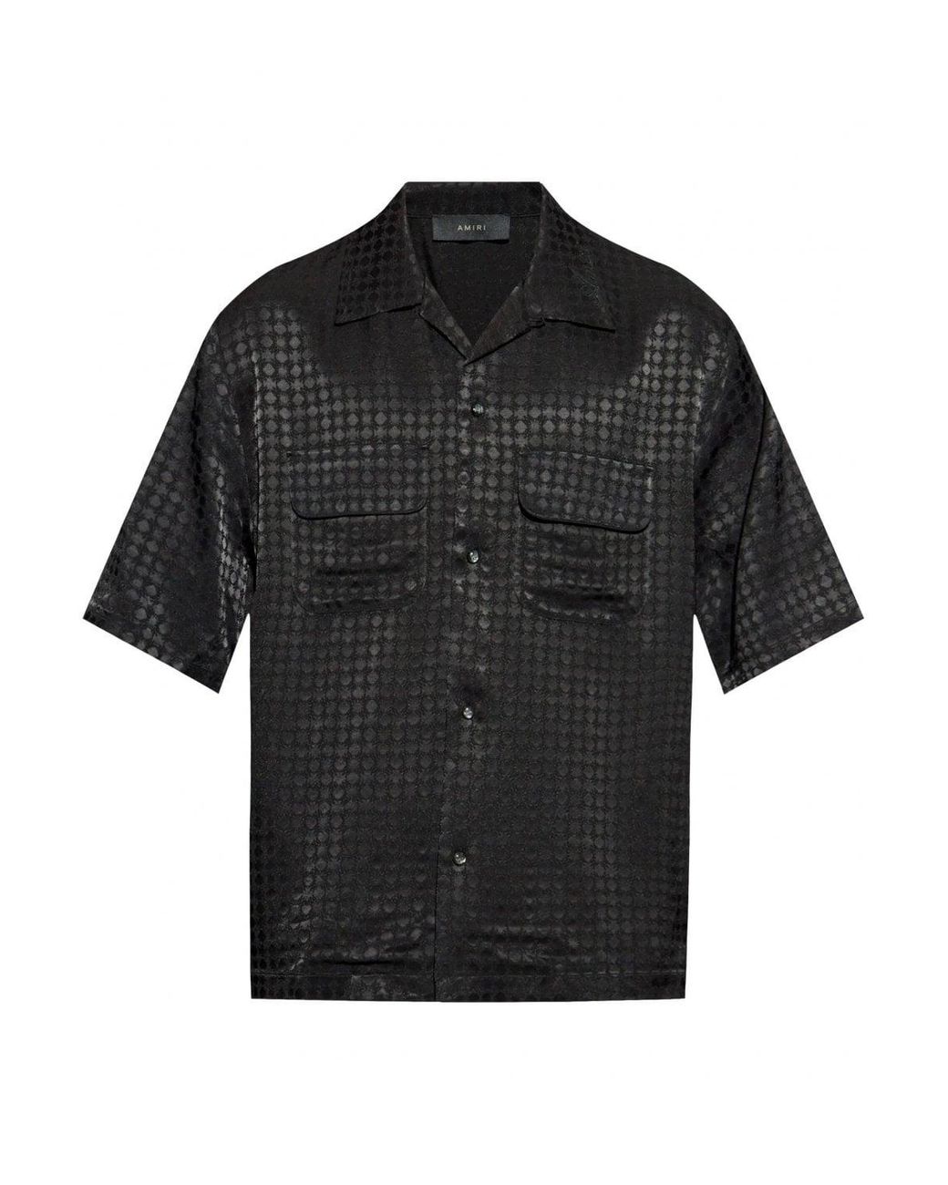 Amiri Black Shirt With Logo for men