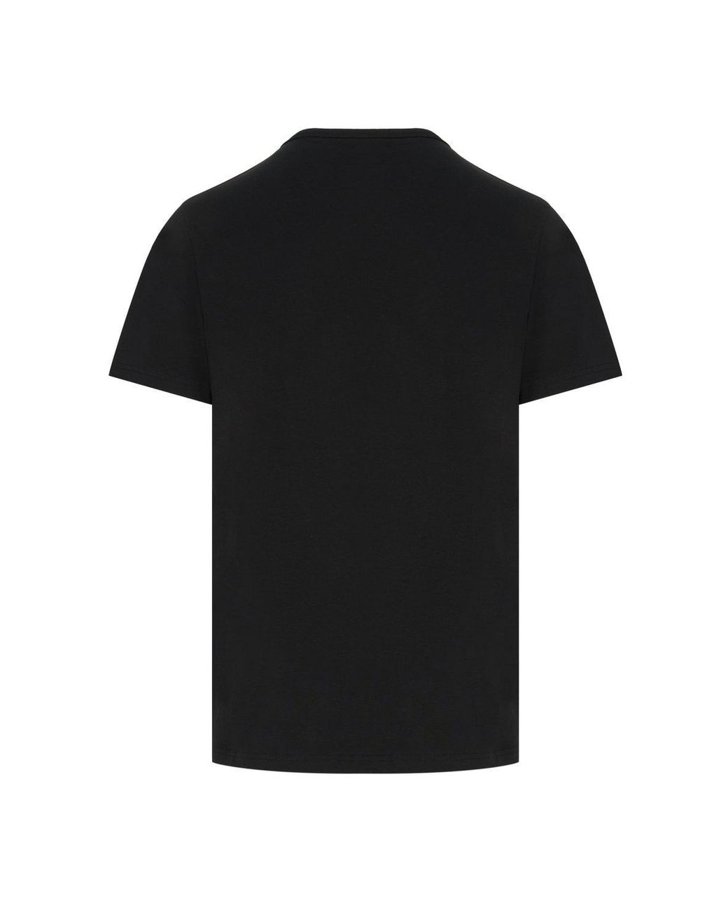 Belstaff Black Blur Cotton T Shirt for men