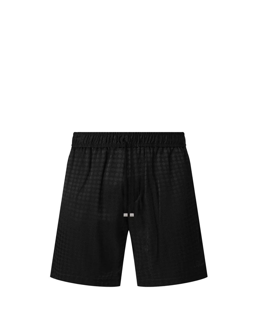 Amiri Black Ma Quad Jacquard Short for men