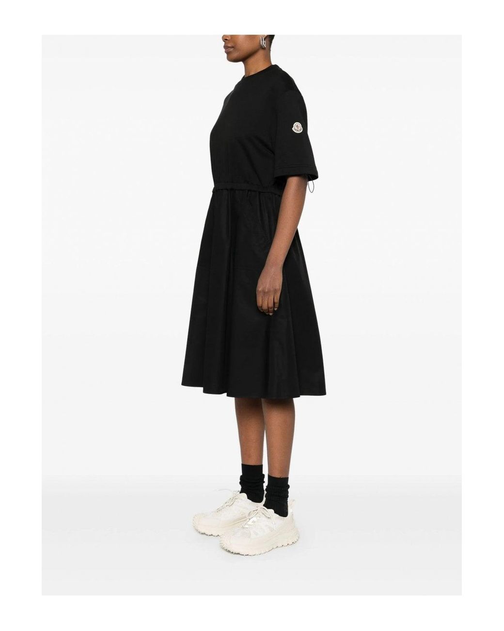 Moncler Black Mid Length Dress