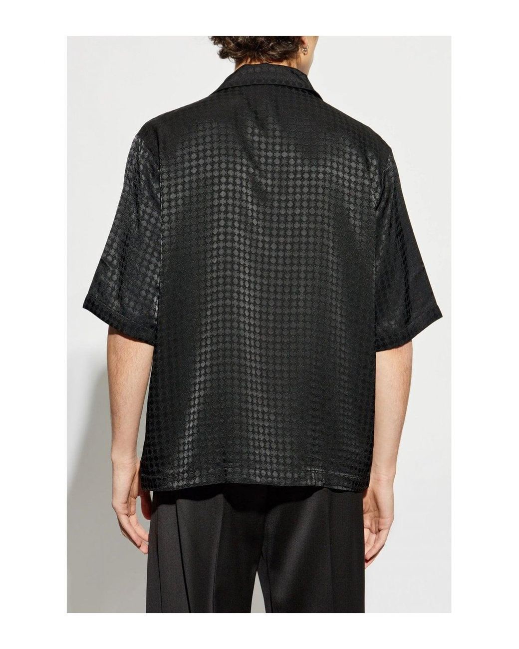 Amiri Black Shirt With Logo for men
