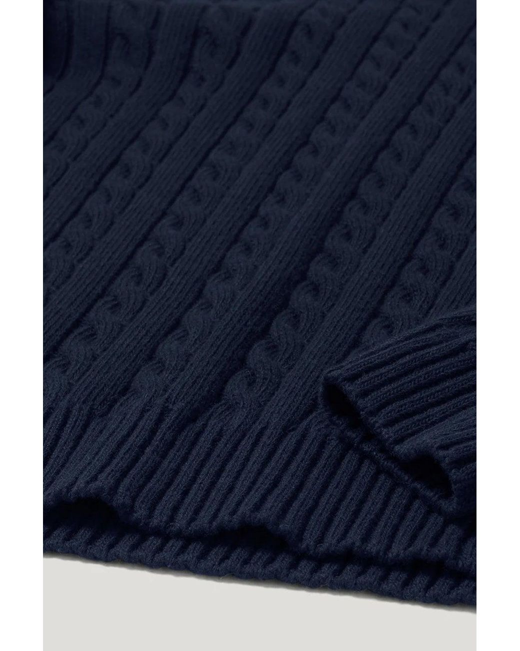 Belstaff Blue Westport Crewneck Sweater for men
