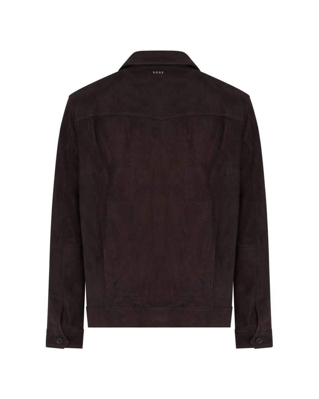 Boss Black C Merak 1 Leather Jacket for men
