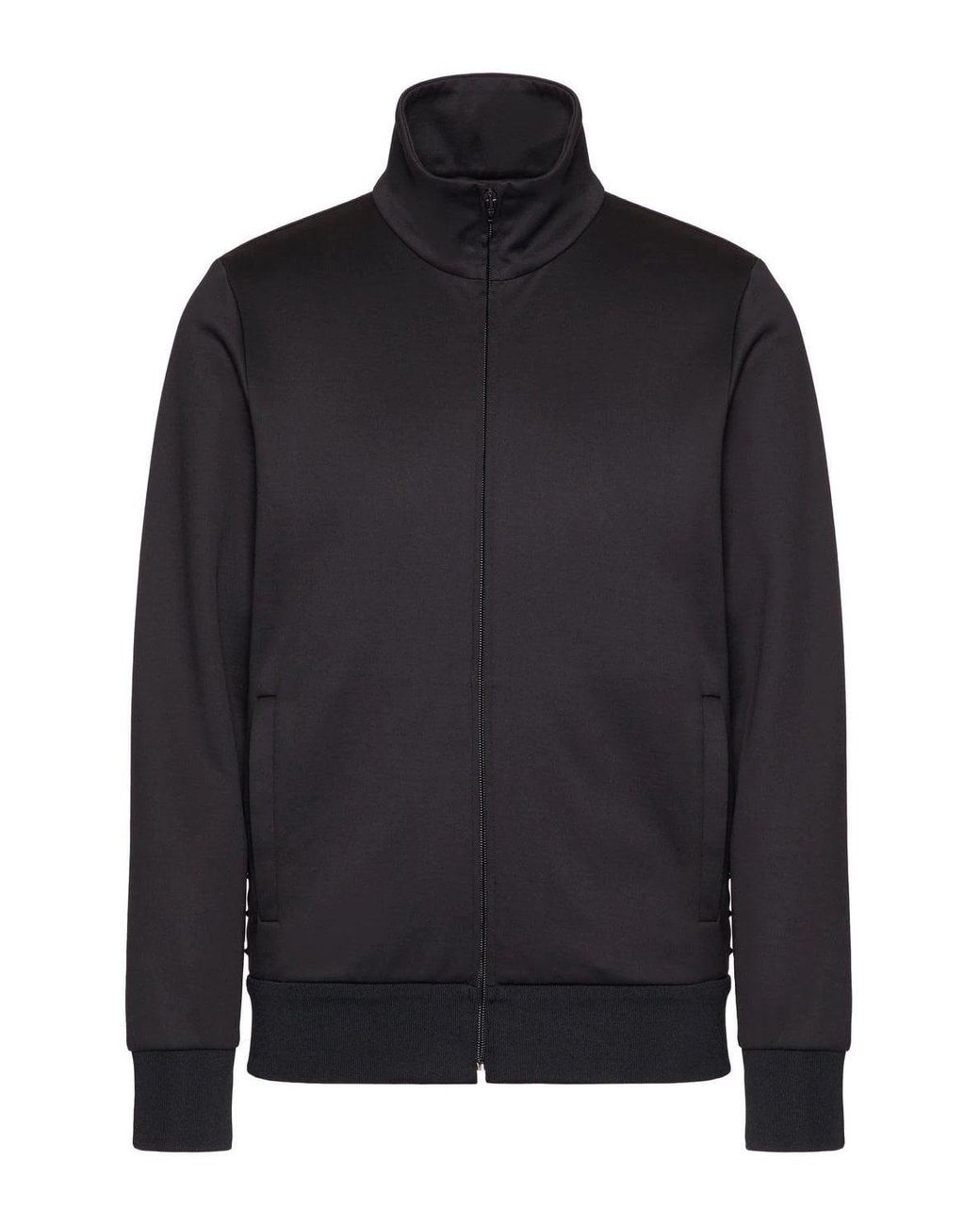 Valentino Black Untitled Track Top for men