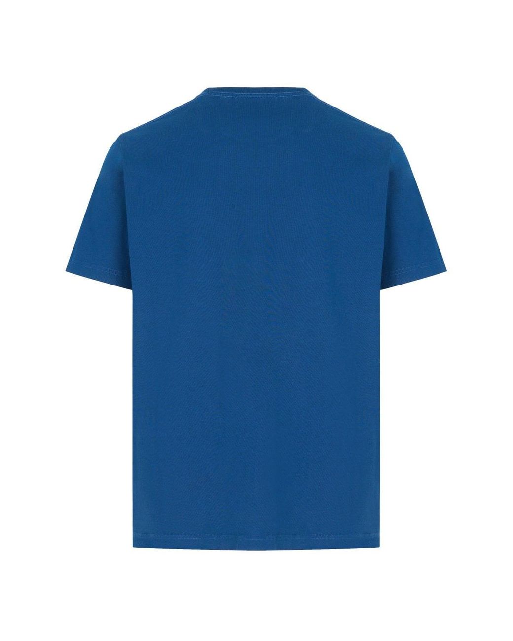 Canada Goose Blue Vantage T Shirt Embroidery Logo for men