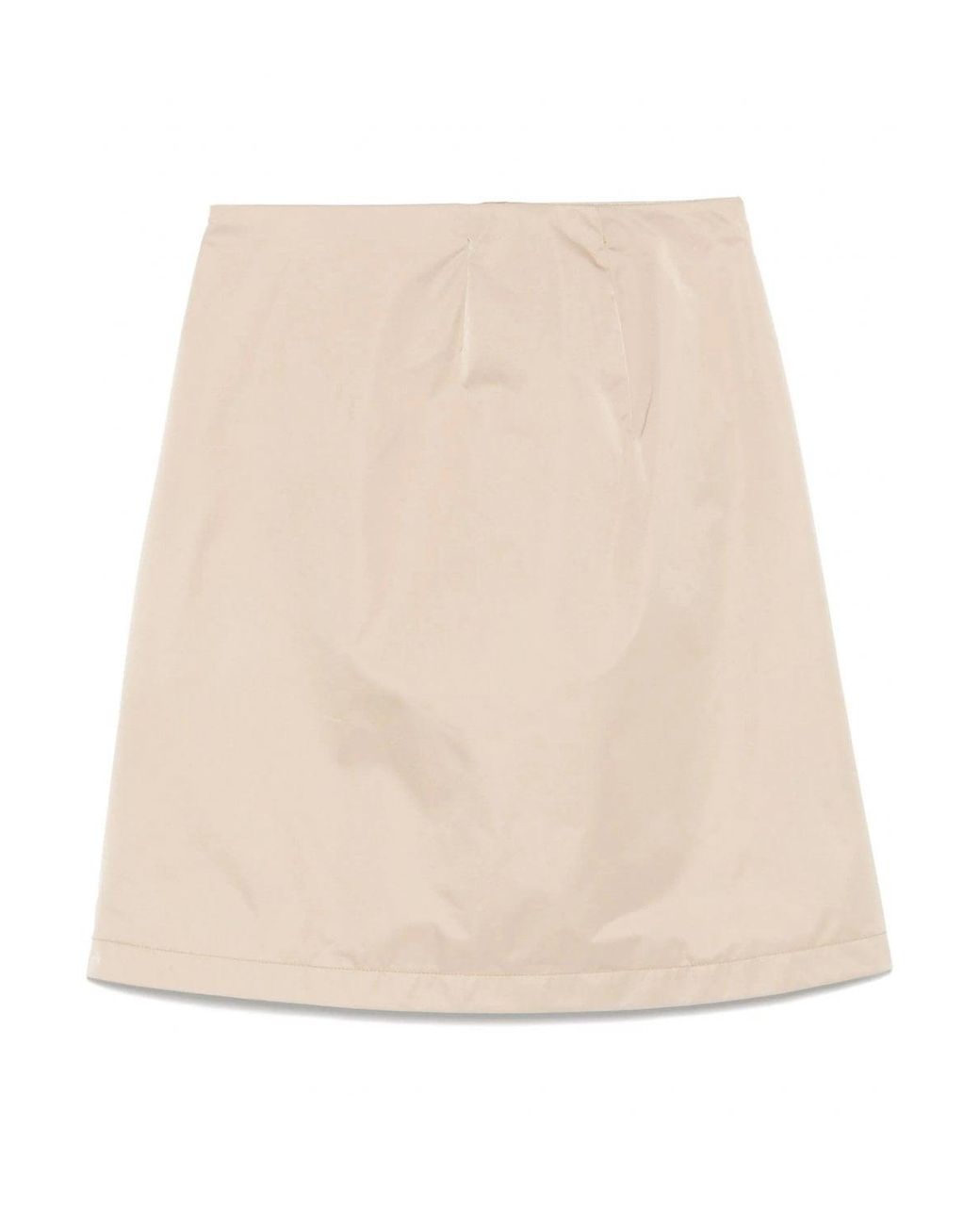 Moncler Natural Mid Length Skirt
