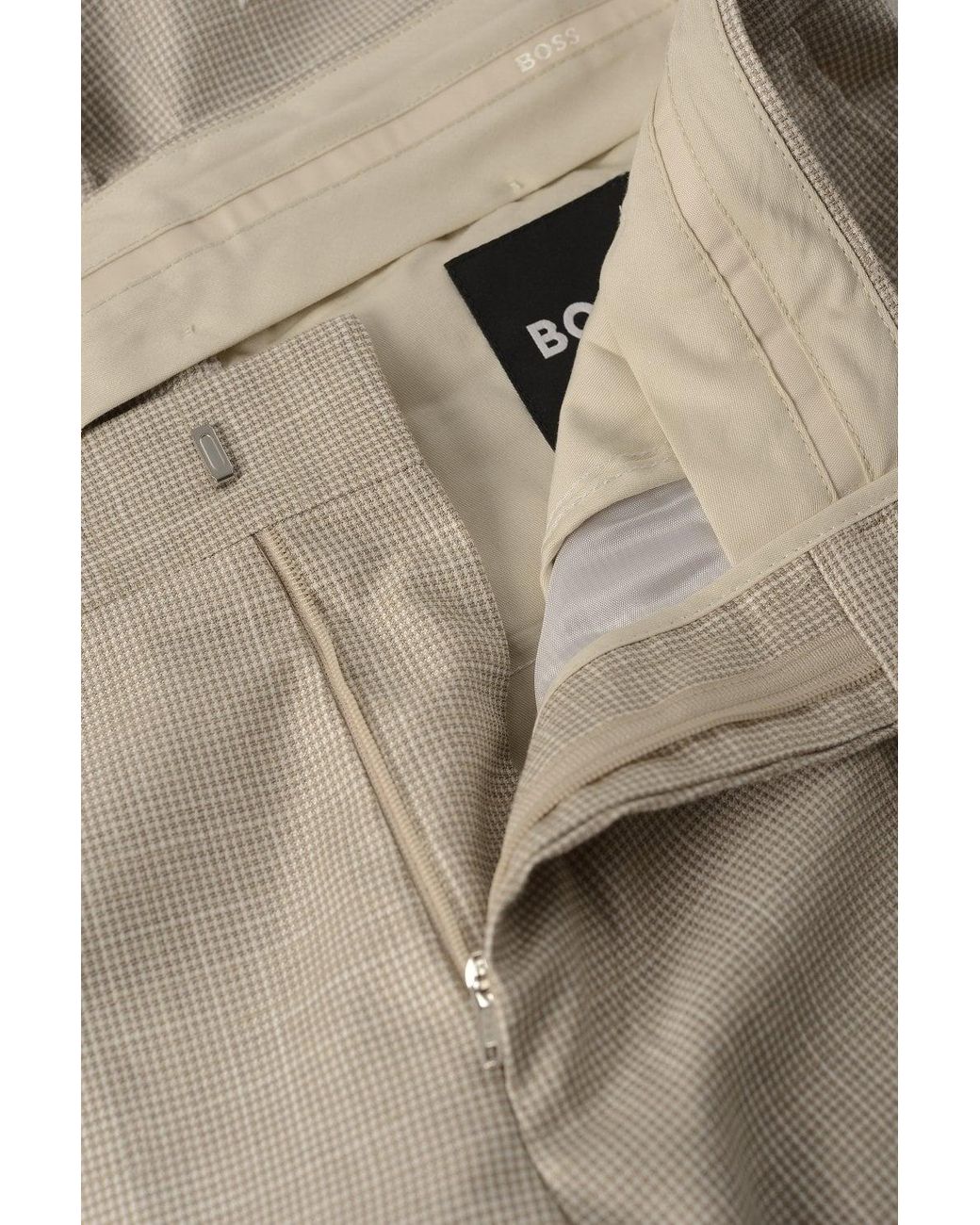 Boss White H Kent Trousers for men