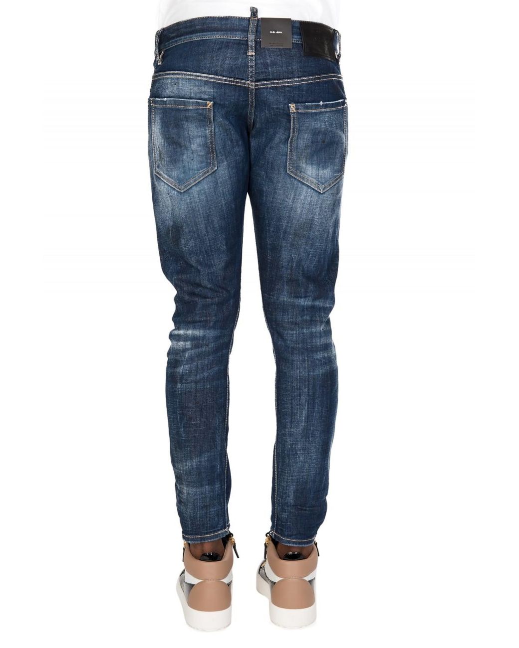 DSquared² Denim Dsquared M.b Zip Jeans 