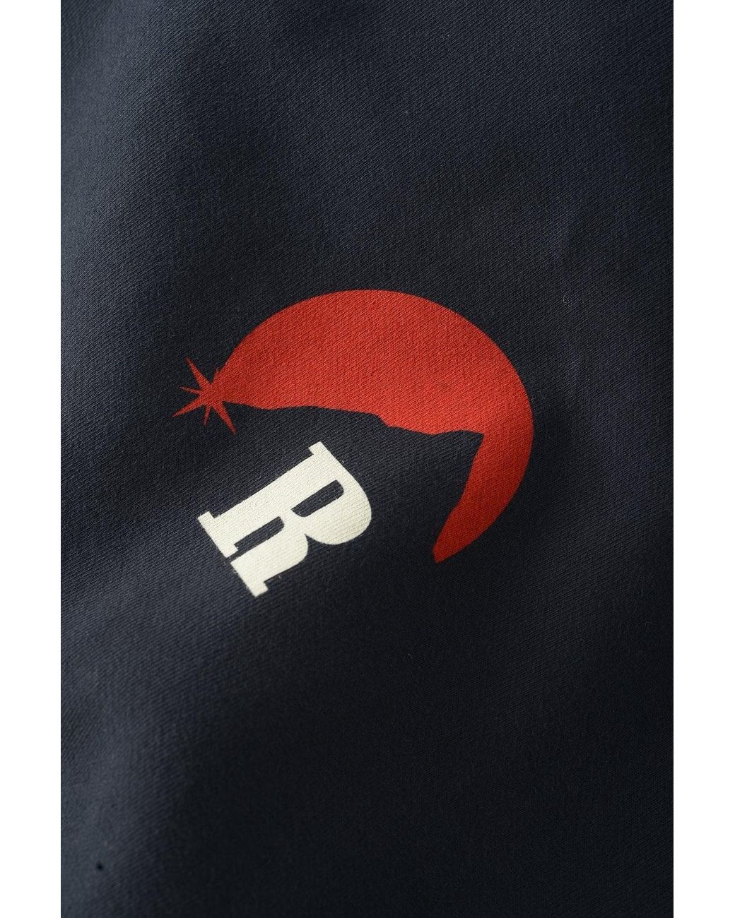 Rhude Black Moonlight Regatta Hoodie for men