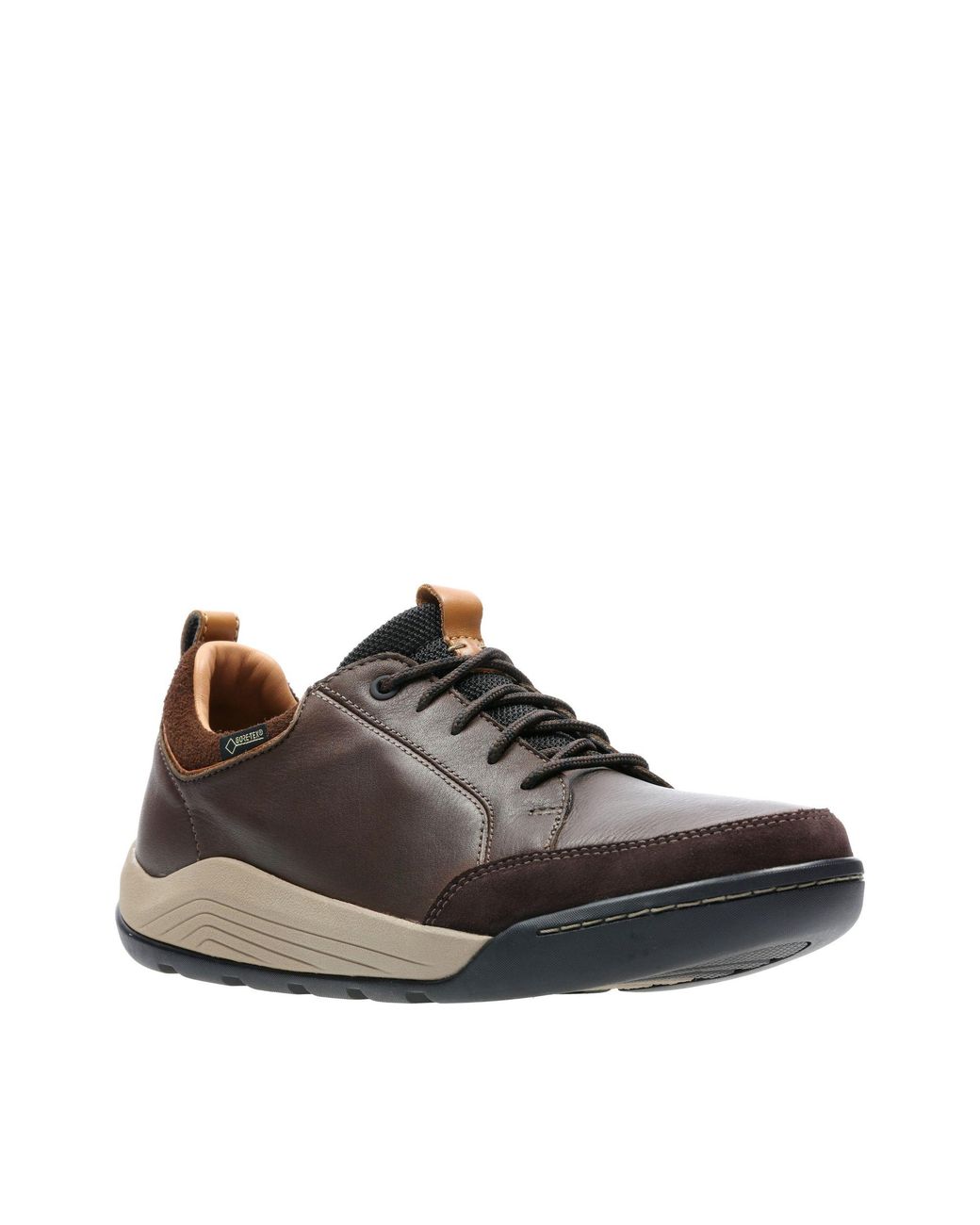 Clarks Ashcombe Bay Gore-tex in Brown for Men | Lyst