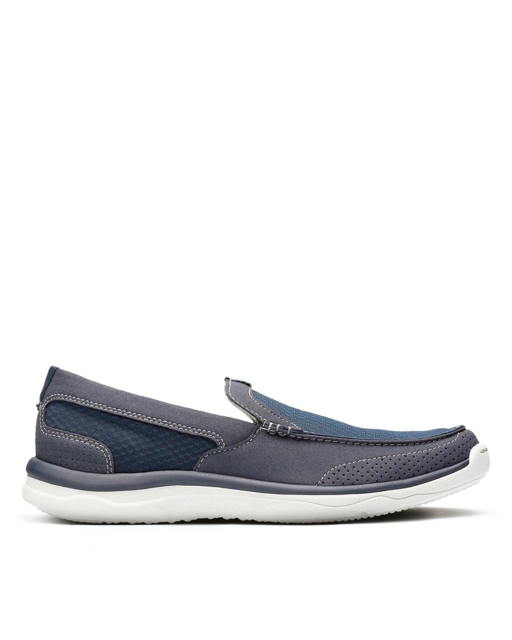 éxtasis auge Europa Clarks Cloudsteppers Maruss Step Cushion Soft Slip-on Shoes in Blue for Men  | Lyst