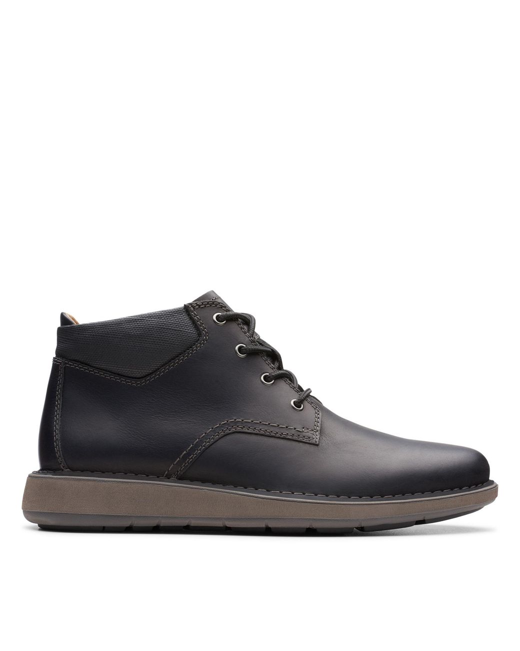 Clarks Leather Un Larvik Top Mens Boots in Black Leather (Black) for Men |  Lyst