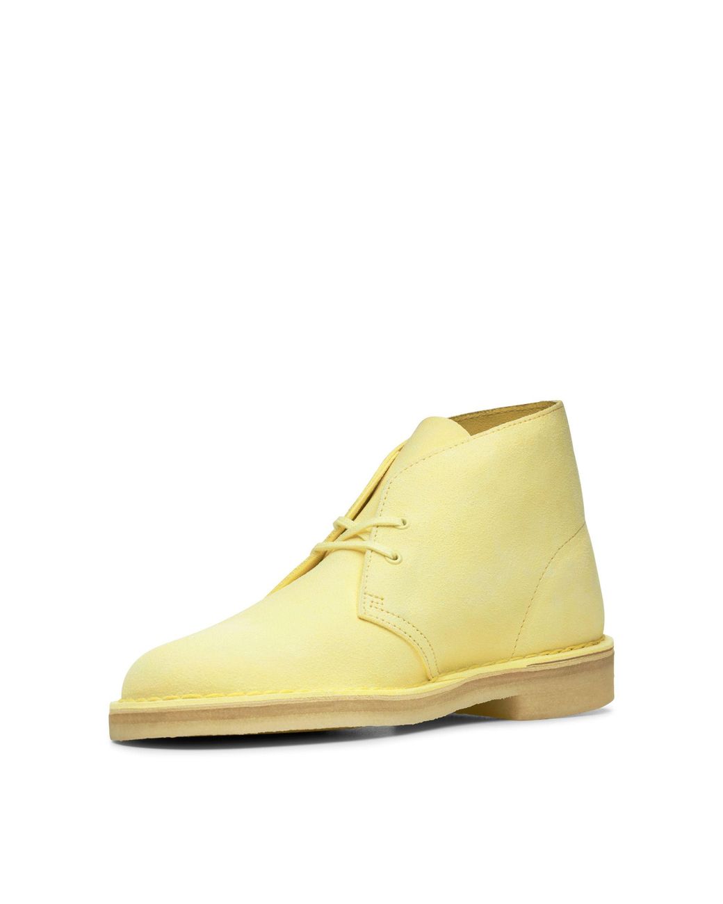 Clarks Desert Boot in Yellow for Men | Lyst