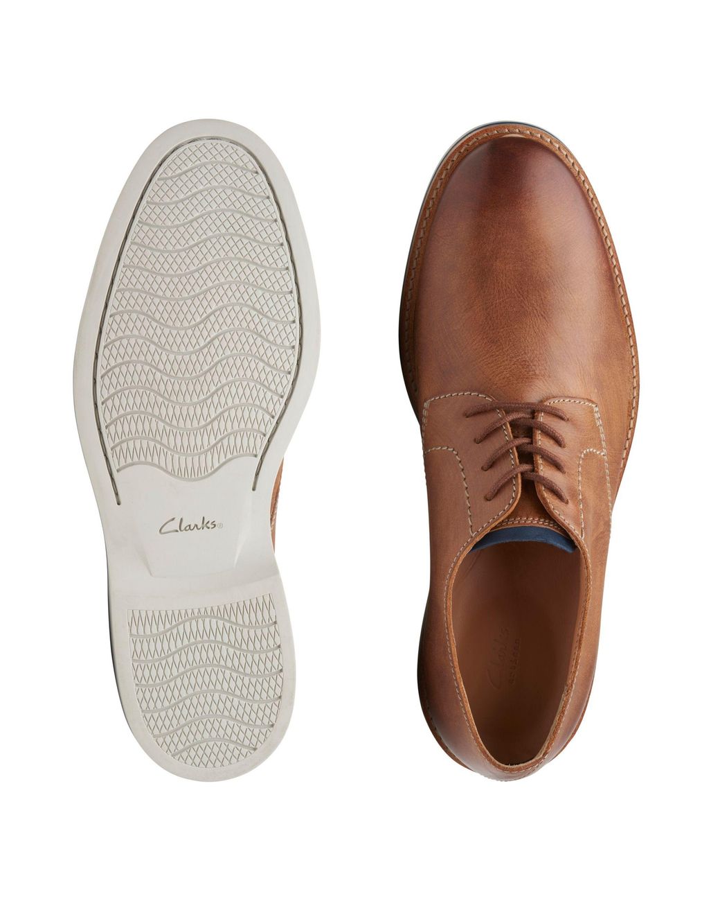 atticus lace tan leather