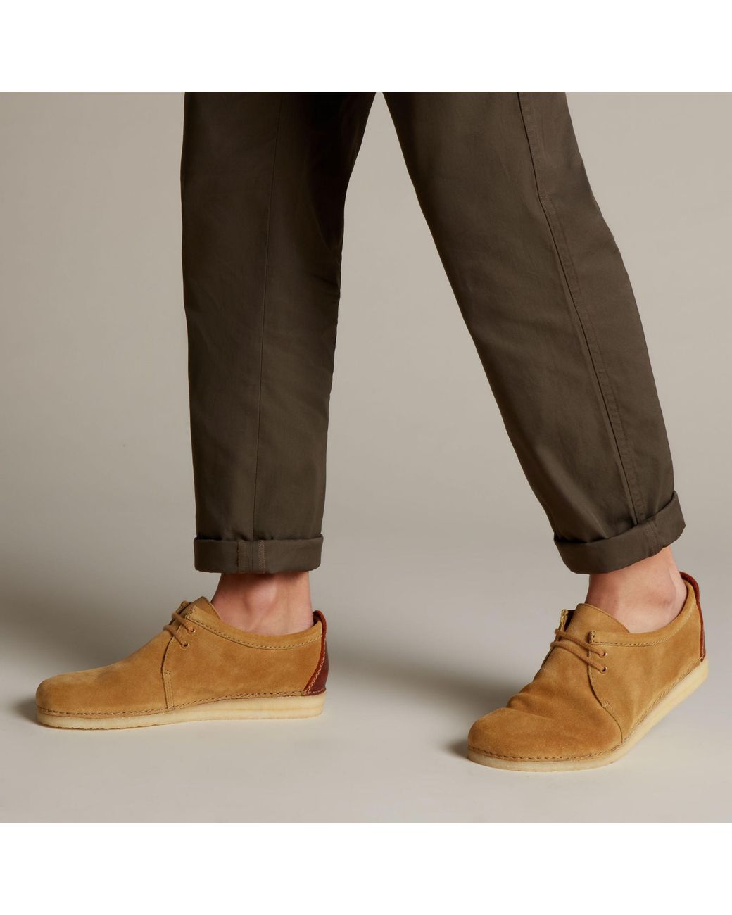clarks ashton suede