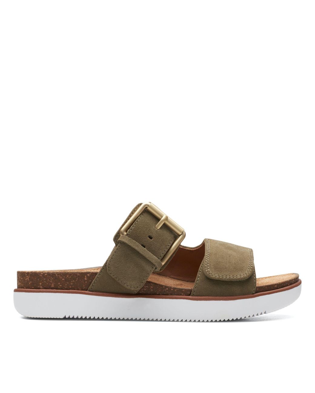 elayne ease olive suede