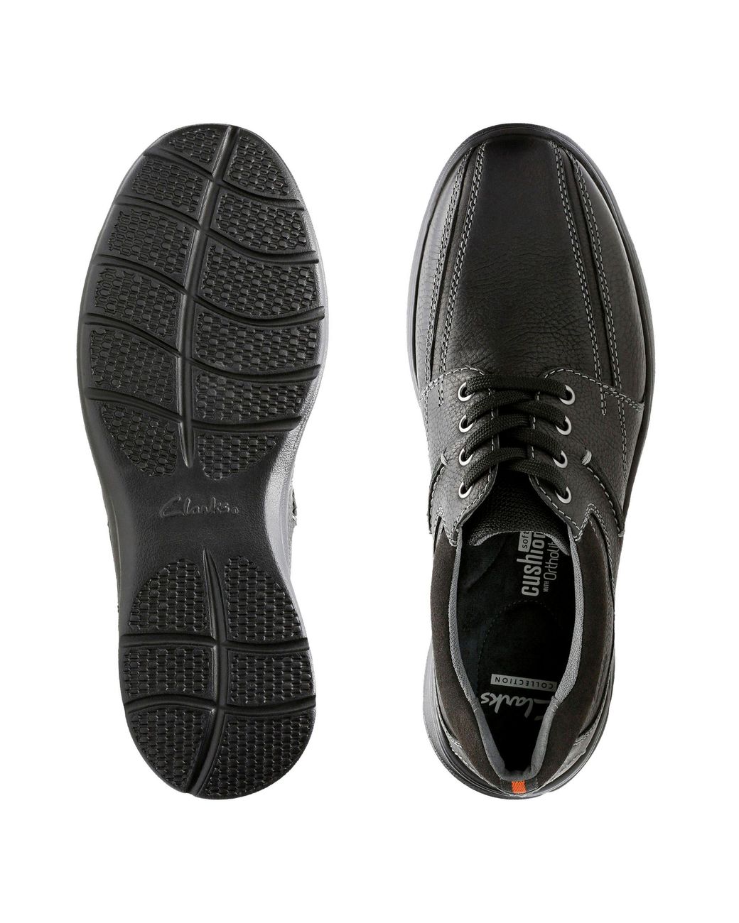 clarks cotrell walk leather shoes