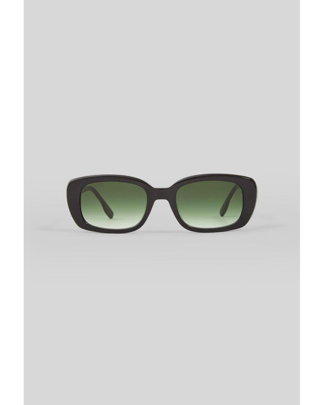 Claudie Pierlot Green Rectangular Sunglasses