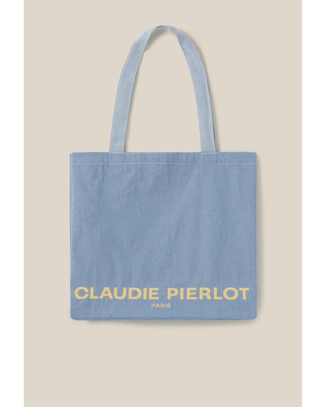 Claudie Pierlot Blue Oversized Tote Bag