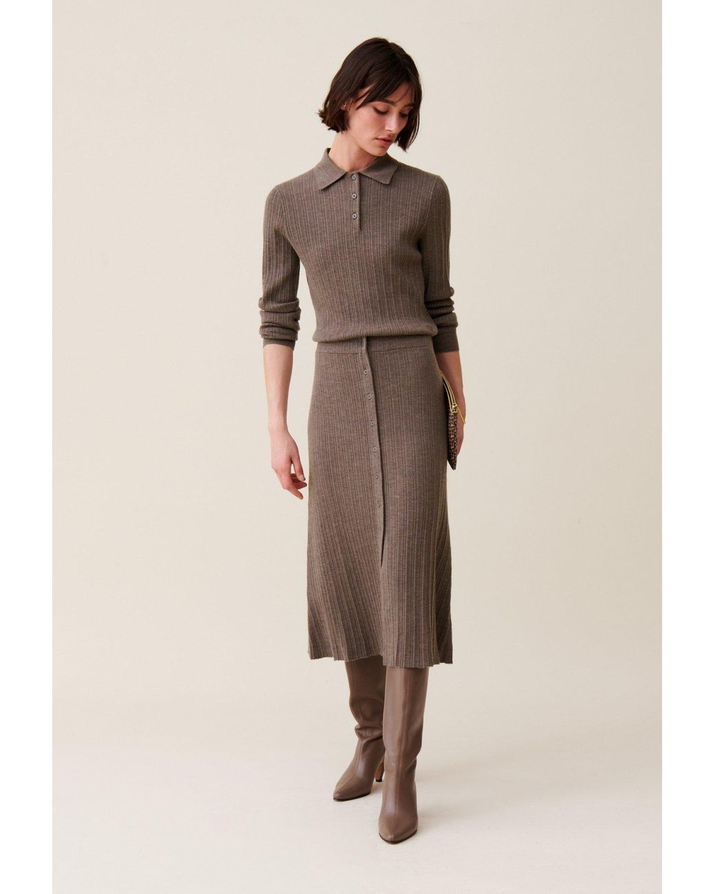 Claudie pierlot jupe plissee hotsell