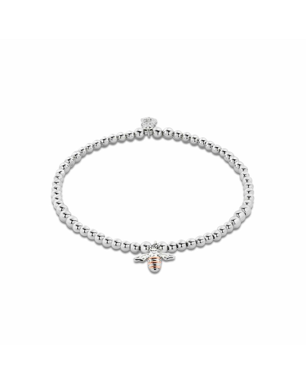 Clogau Metallic Nature's Wonder Sterling Honey Bee Affinity Bracelet