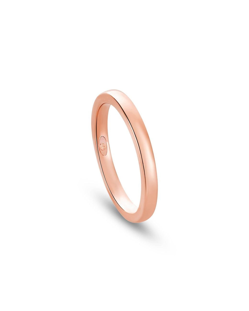Clogau White 18Ct Rose New Beginning Wedding Ring