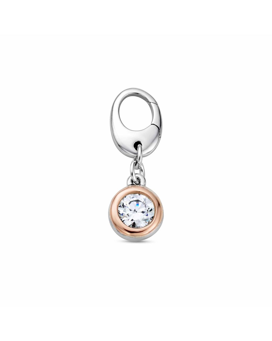Clogau Metallic Insignia Sterling Celebration Charm With Swarovski Zirconia
