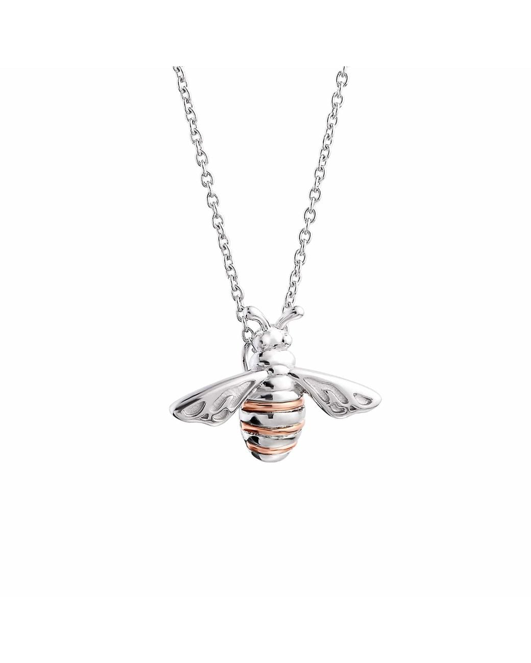 Clogau Metallic Nature's Wonder Sterling Honey Bee Pendant