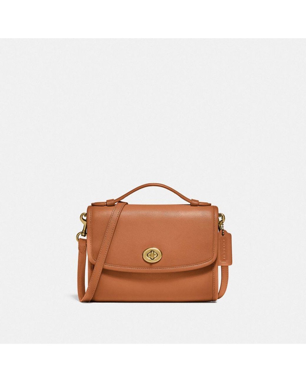 Turnlock shoulder bag coach hotsell