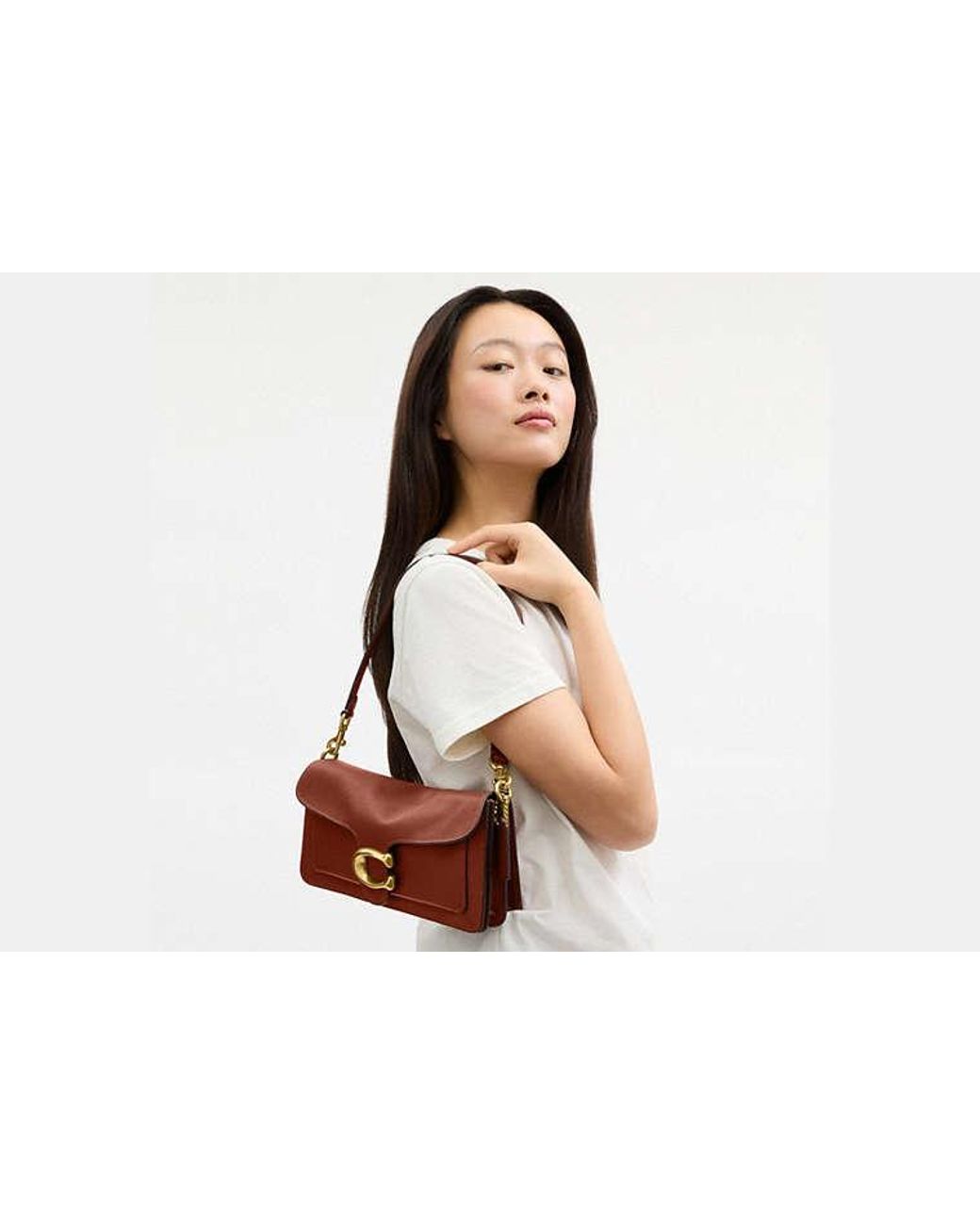COACH Black Tabby Shoulder Bag 26