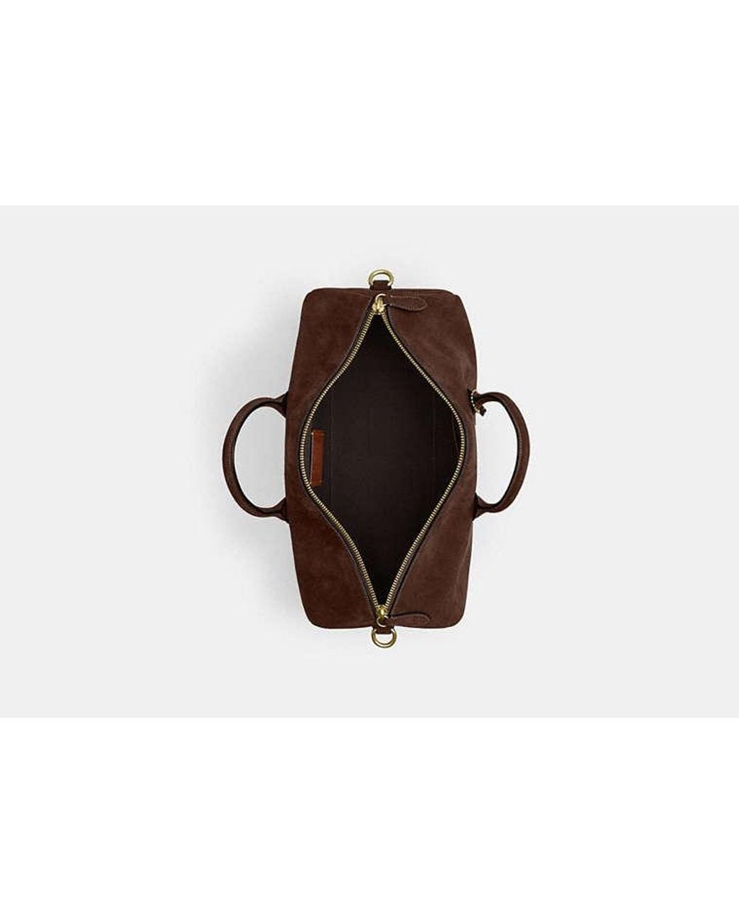 COACH Brown Compass Bag 45 for men