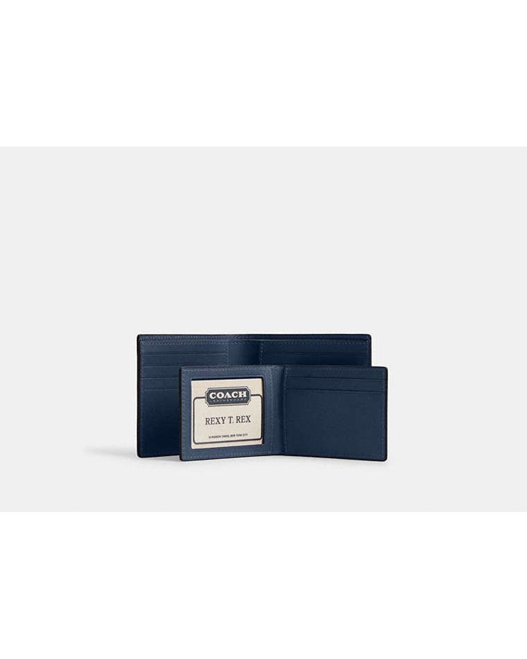 COACH Black 3-In-1 Wallet for men