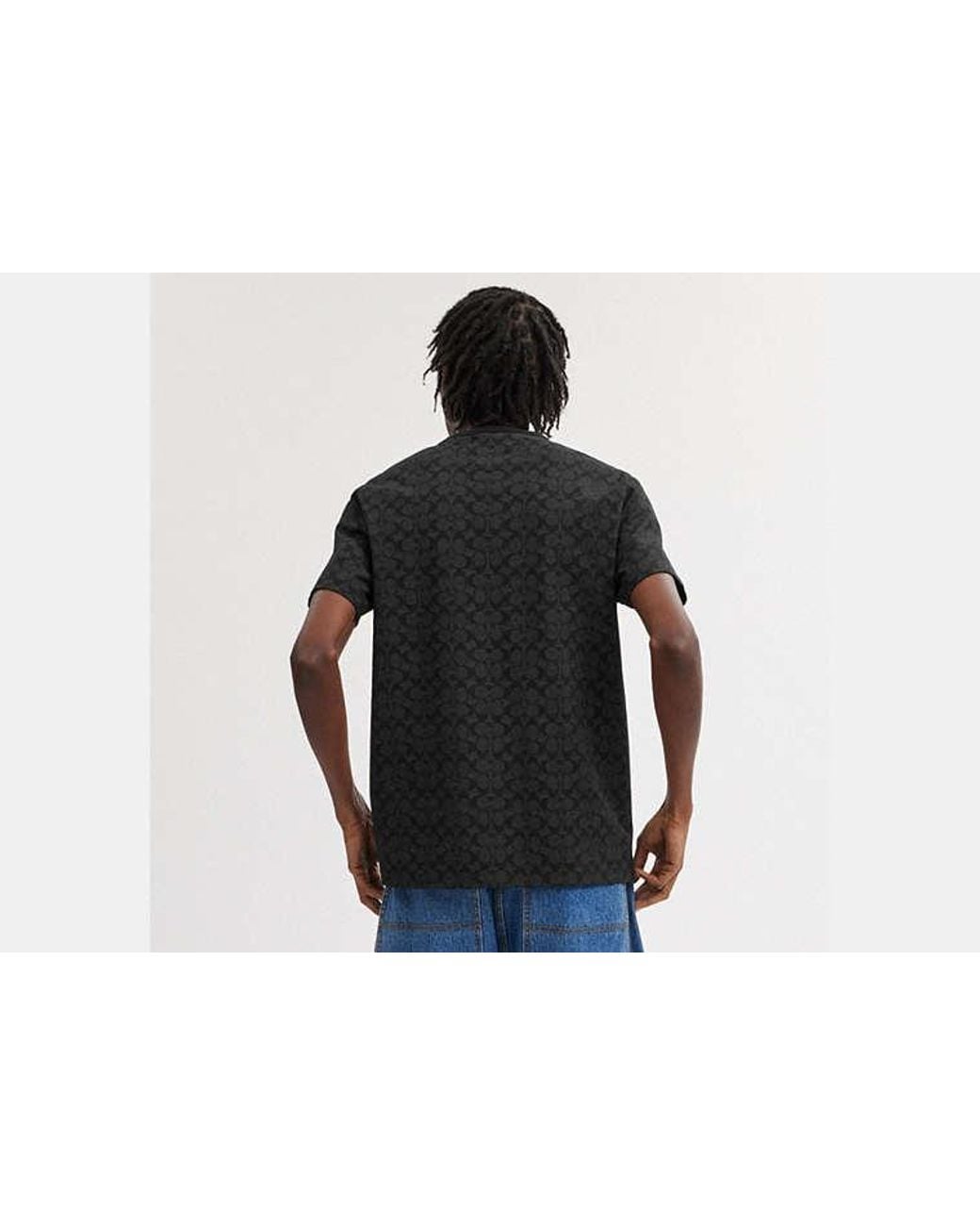 COACH Black Signature T-Shirt