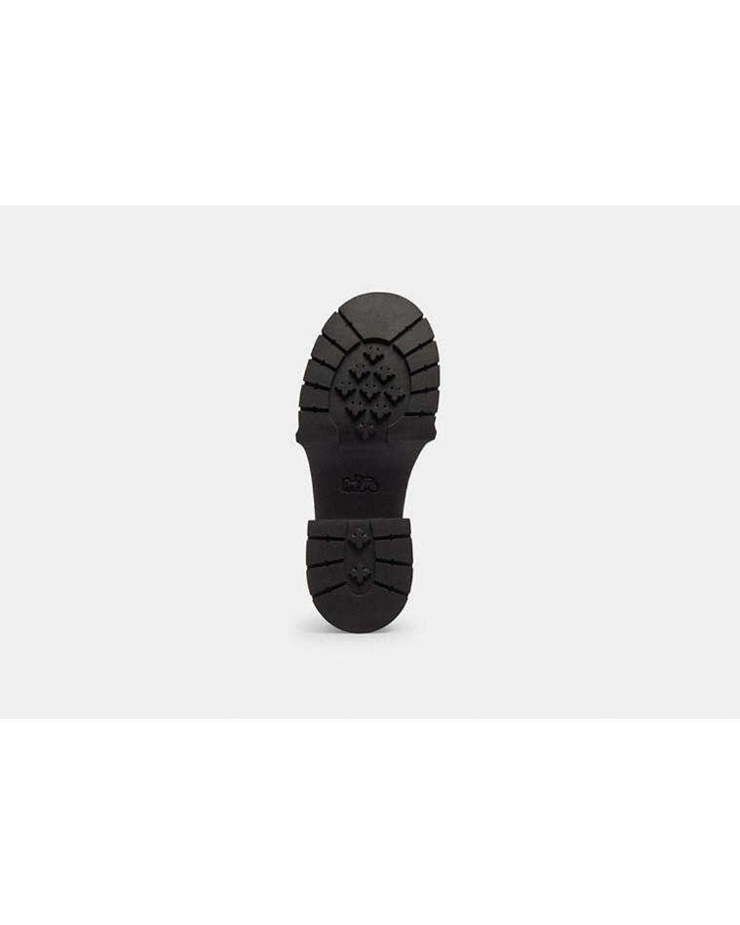COACH Black Loafers