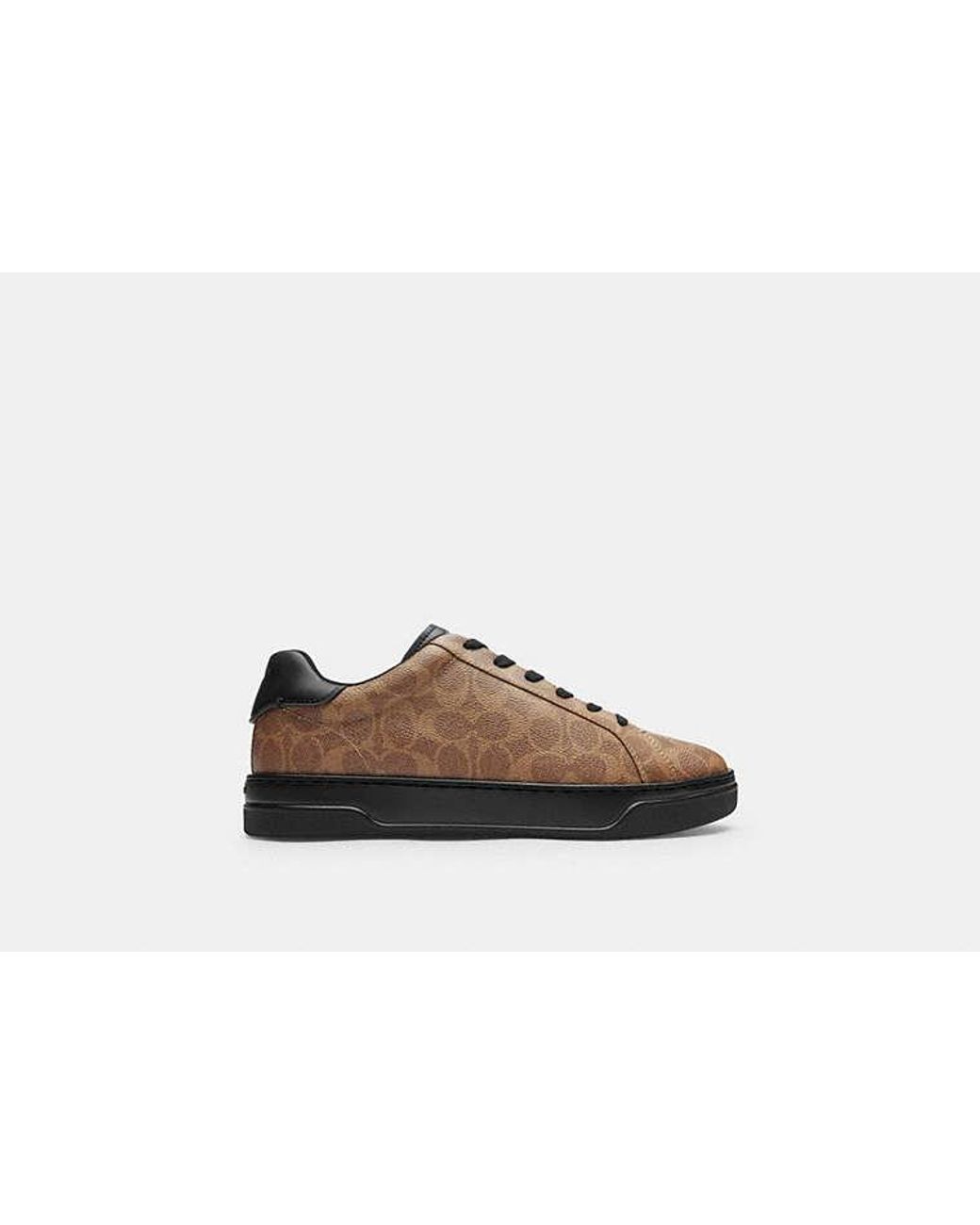 COACH Black High Line Sneaker for men