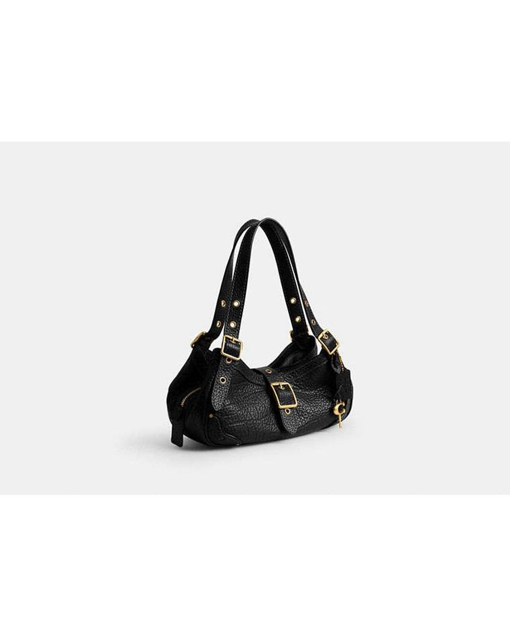COACH Black Drifter Shoulder Bag 31
