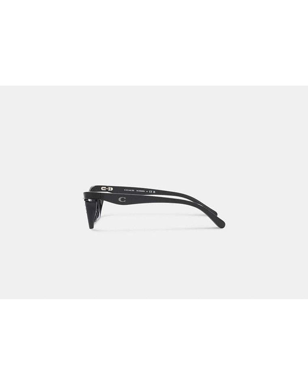 COACH Black Cat Eye Sunglasses