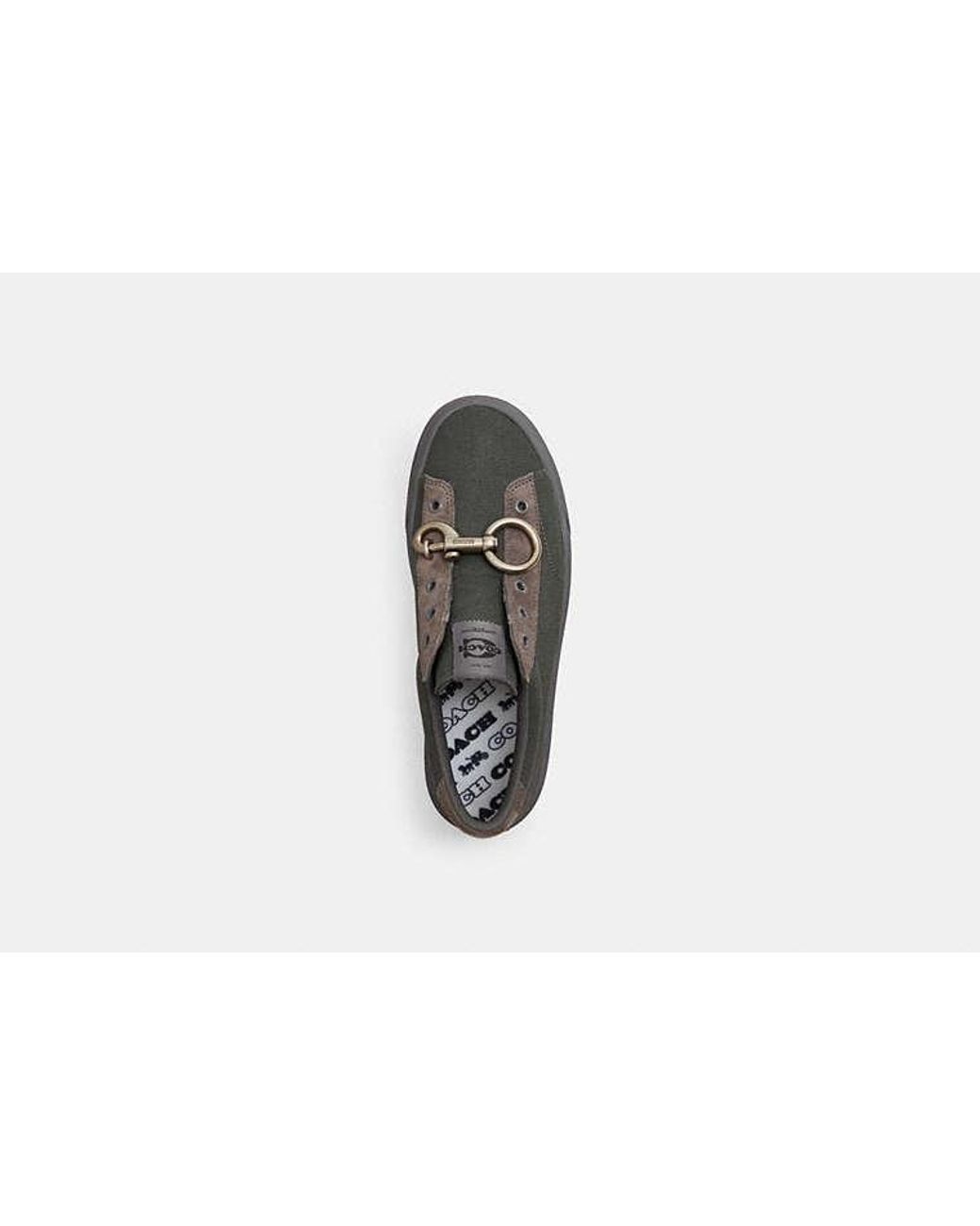 COACH Black Skate Sneaker With Hardware