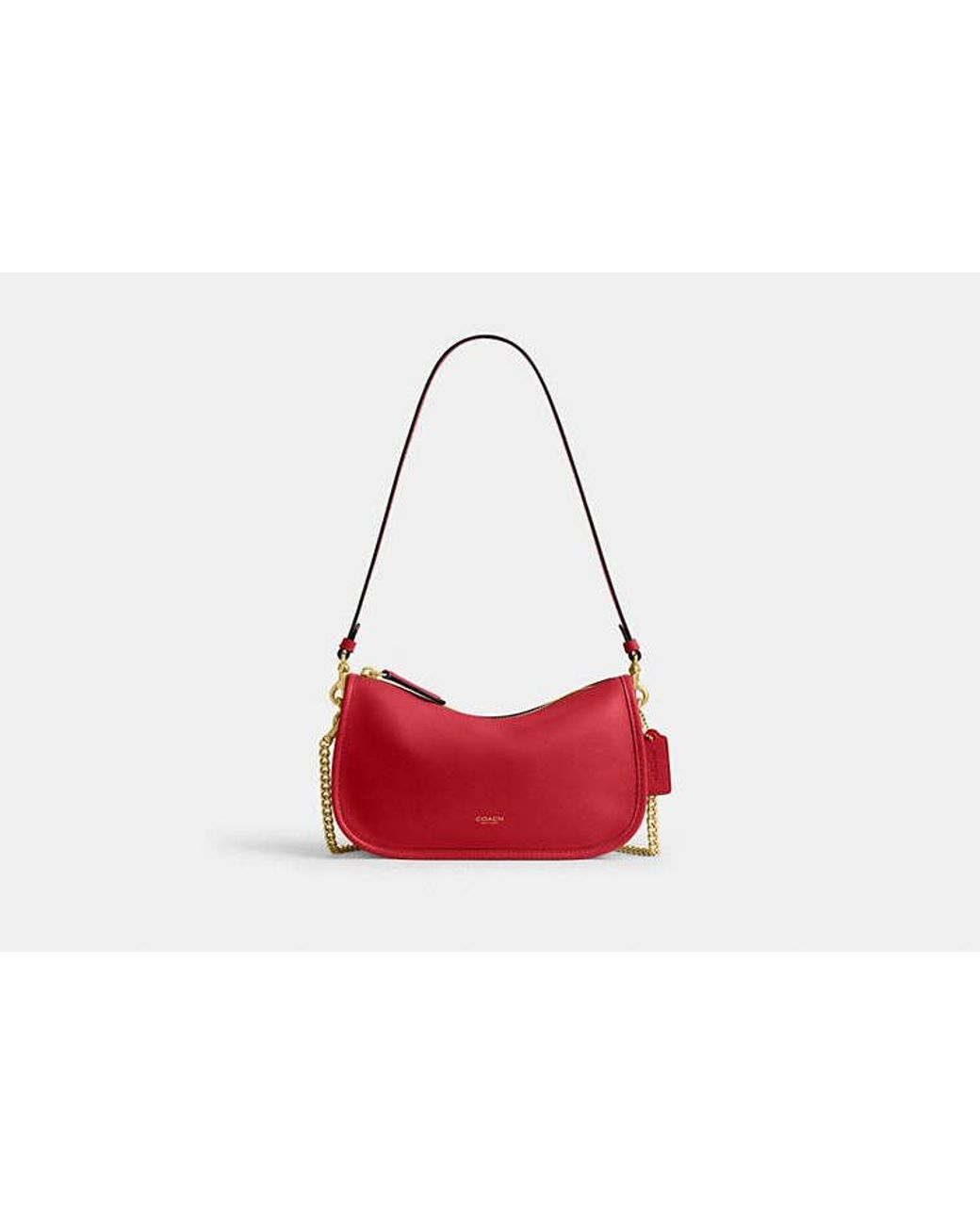 COACH Red Waverly Bag