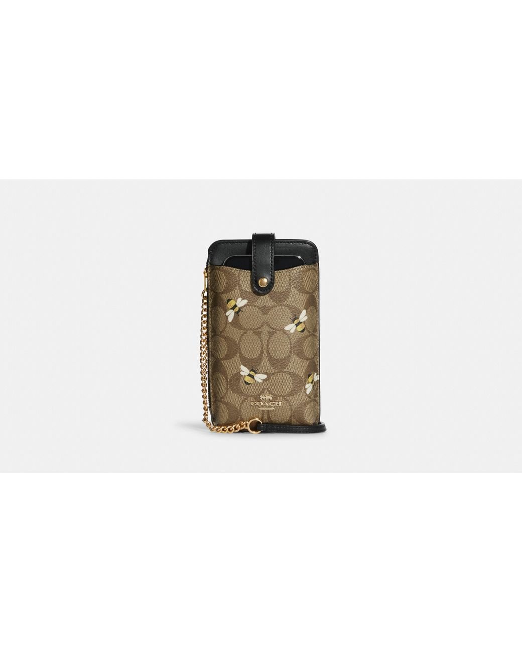 Rachel phone crossbody in signature canvas with butterfly print sale