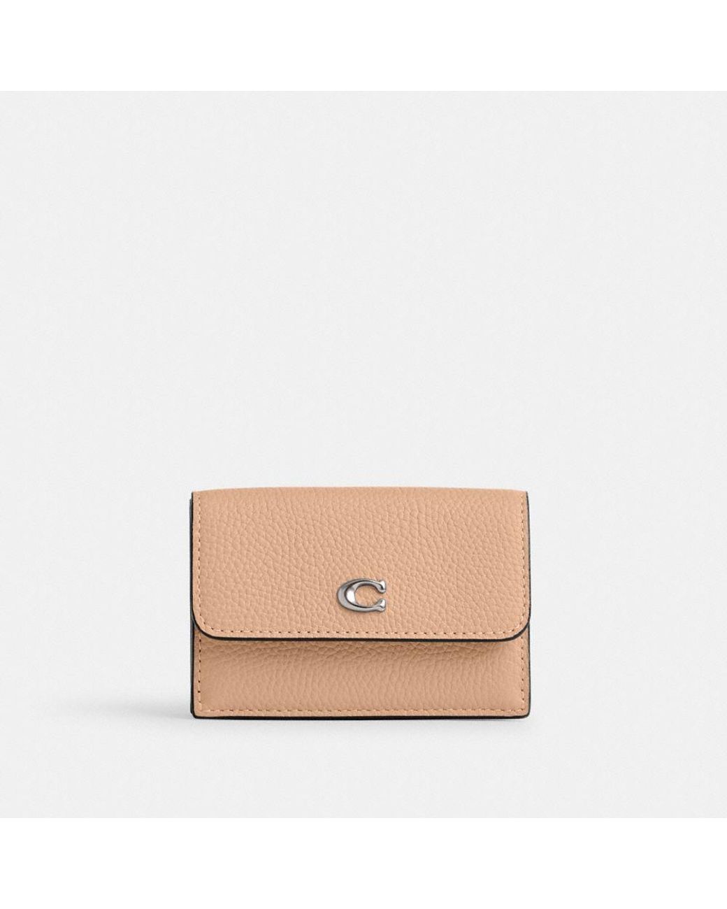 Coach buy Women's Tan Trifold Wallet