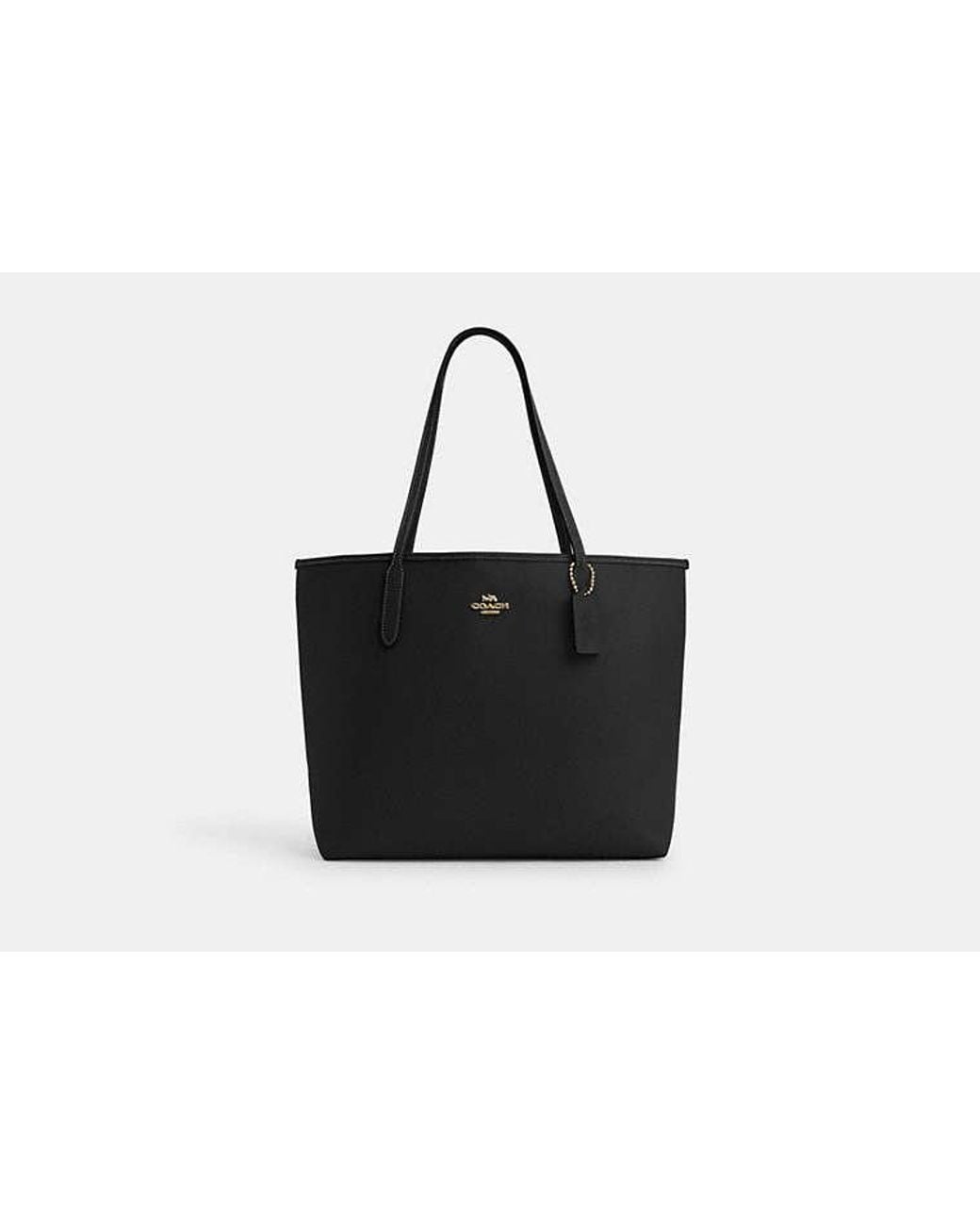 City Borsa Tote di COACH in Black