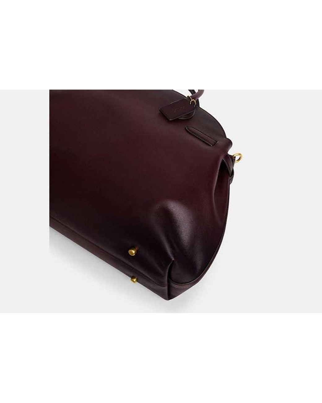 COACH Brown Soft Empire Carryall Bag 48
