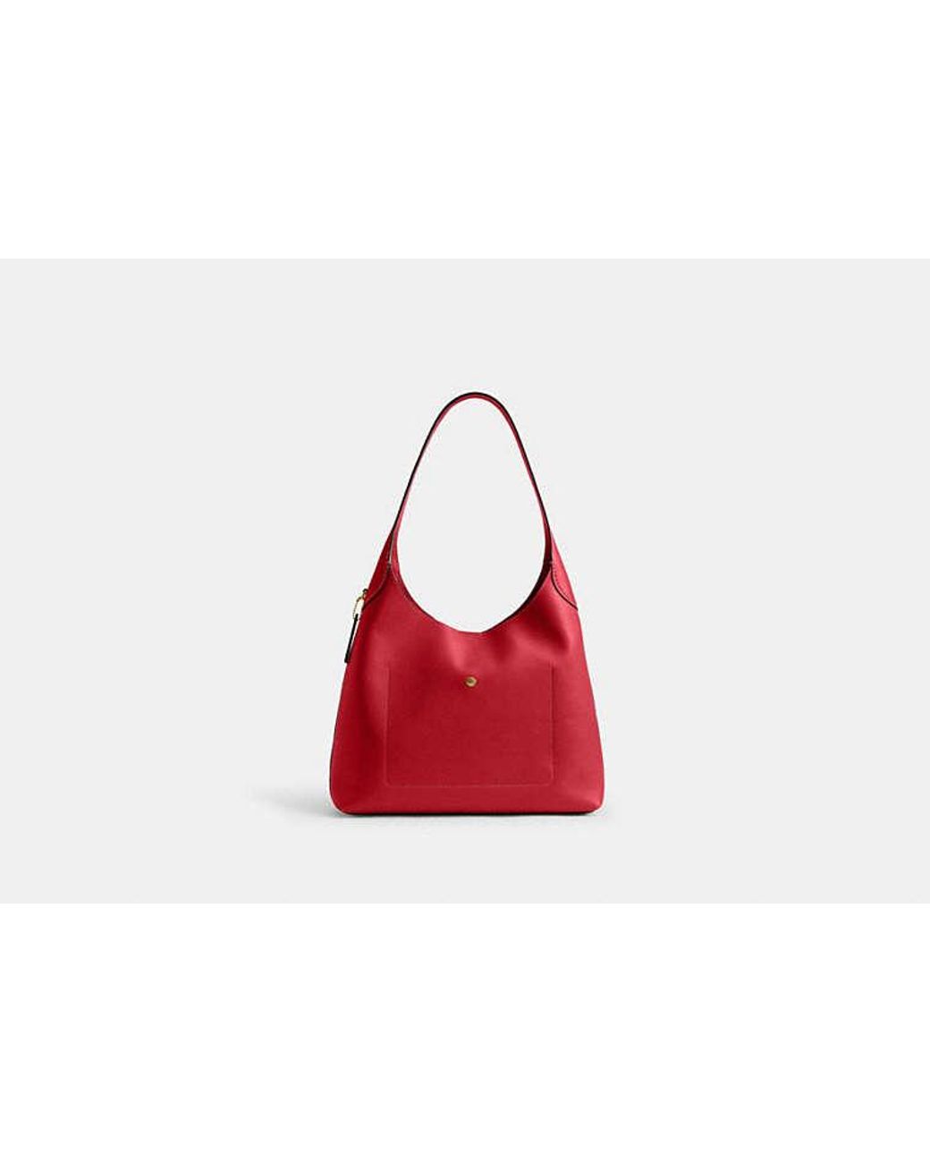 COACH Red Brooklyn Shoulder Bag 34