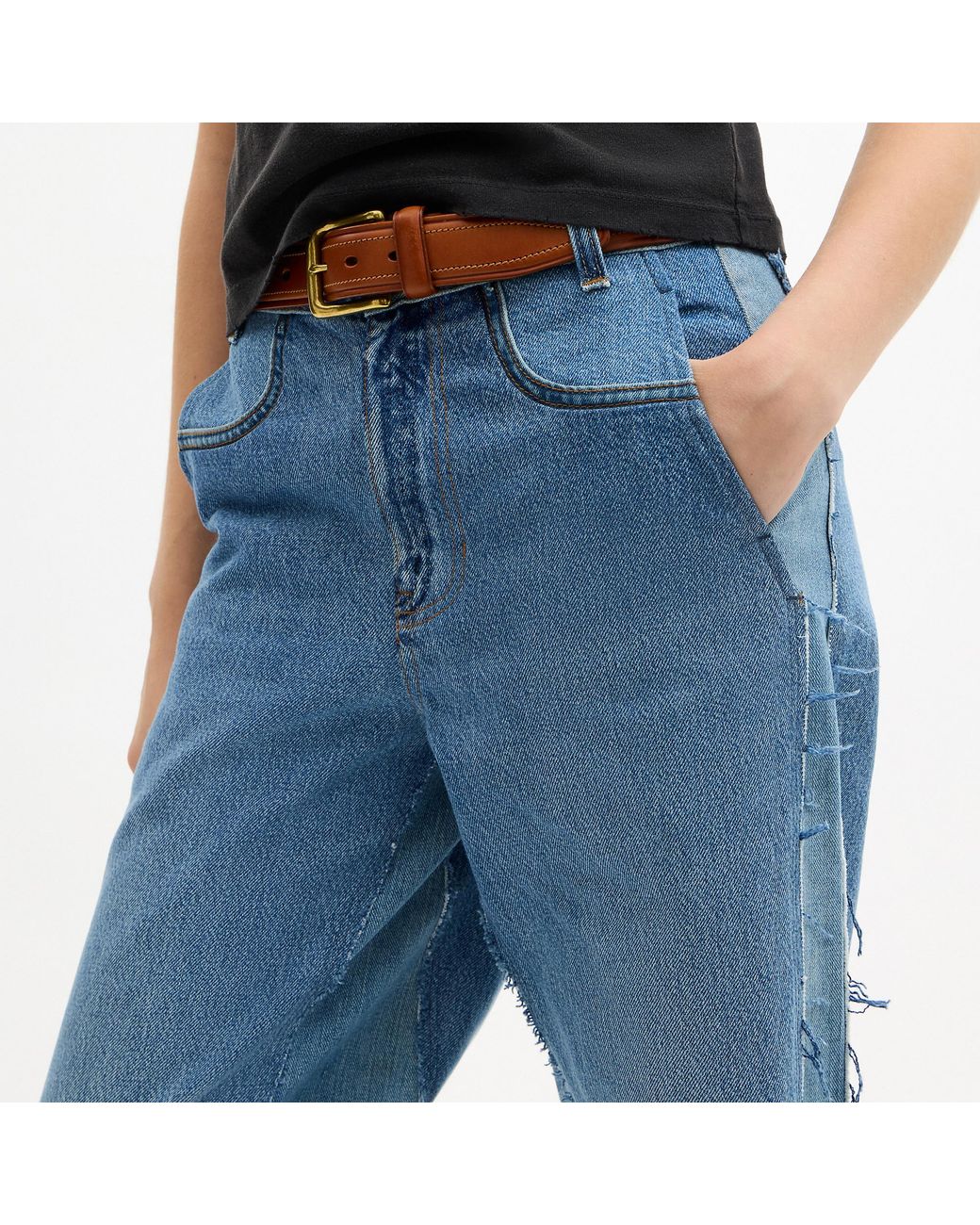 COACH Blue Repurposed Jeans