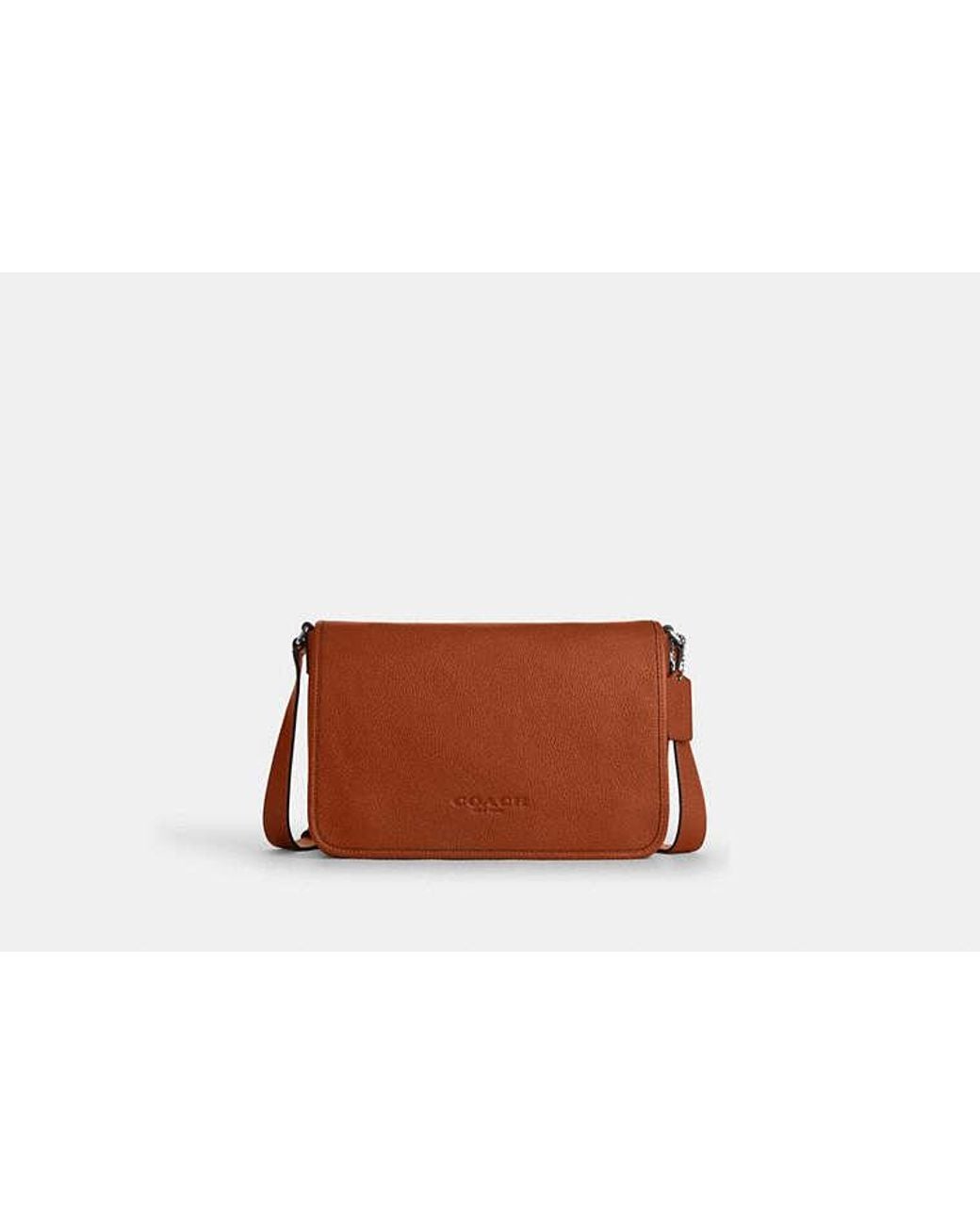 COACH Brown Colby Messenger Bag 32 for men
