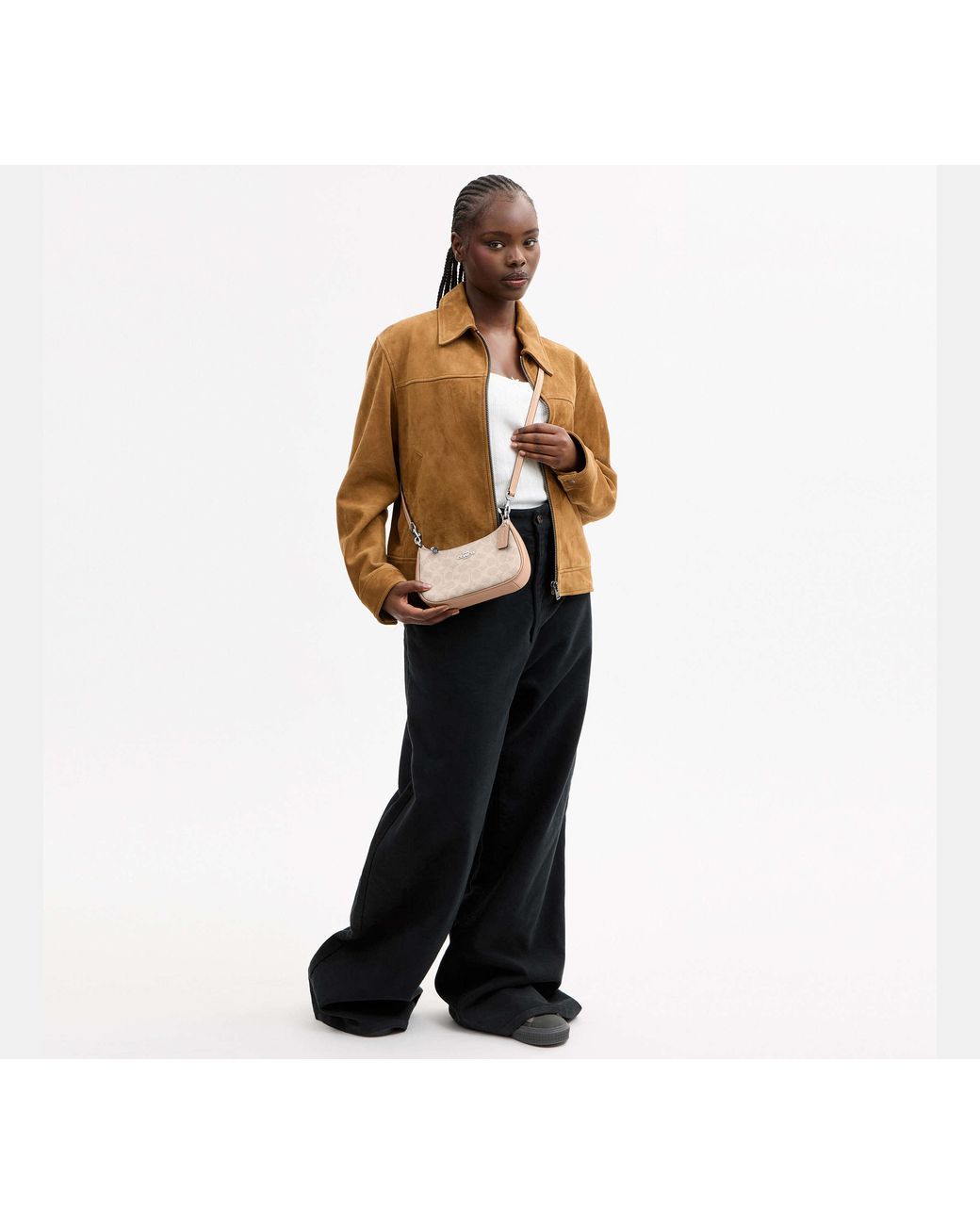 Borsa Mini Tracolla Teri di COACH in Black